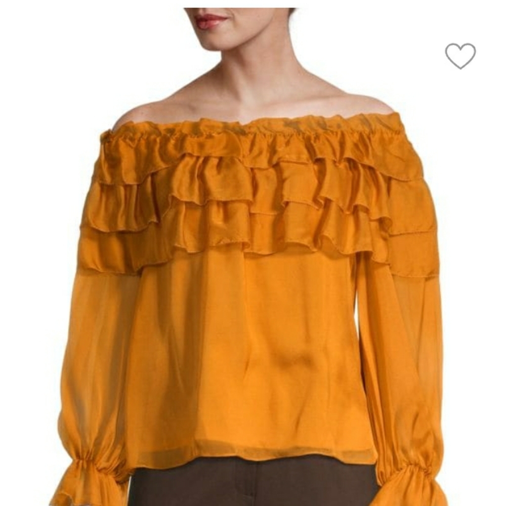 Alice and Olivia Off Shoulder Blouse